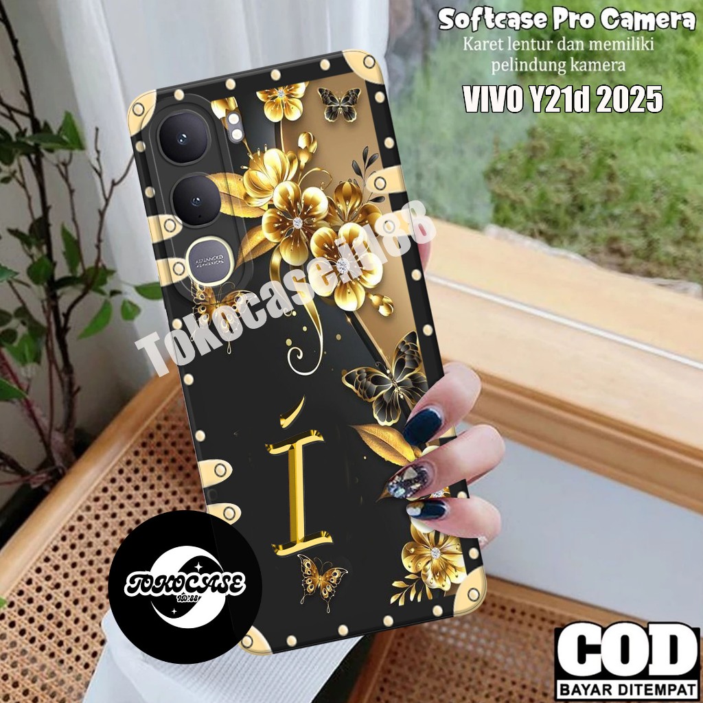 เคส VIVO Y21d ใหม่ล่าสุด 2025 - เคส VIVO Y21 d 2025 _ปลอกยางสีดําใสยืดหยุ่นสุดเท่ Silicone_23