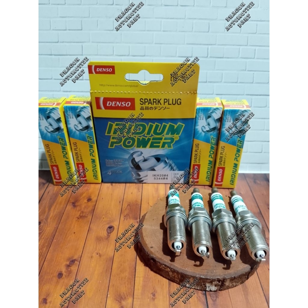ต้นฉบับ DENSO IRIDIUM POWER IKH20 SPARK PLUG TOYOTA INNOVA REBORN FORTUNER VRZ HILUX VIGO ราคา 1 ชิ้