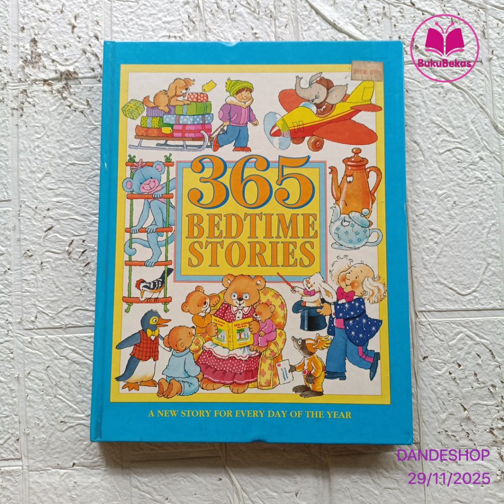 (ภาษาอังกฤษ) 365 นิทานก่อนนอน - เรื่องราวใหม่สําหรับทุกวันแห่งปี - หนังสือนิทานสําหรับเด็ก HARDCOVER