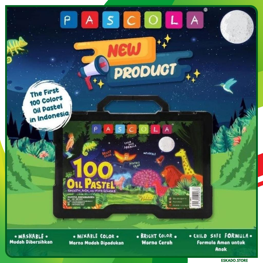 Crayon Pascola Oil Pastel 100 สี/ Crayon 100 สี/ สี Crayon