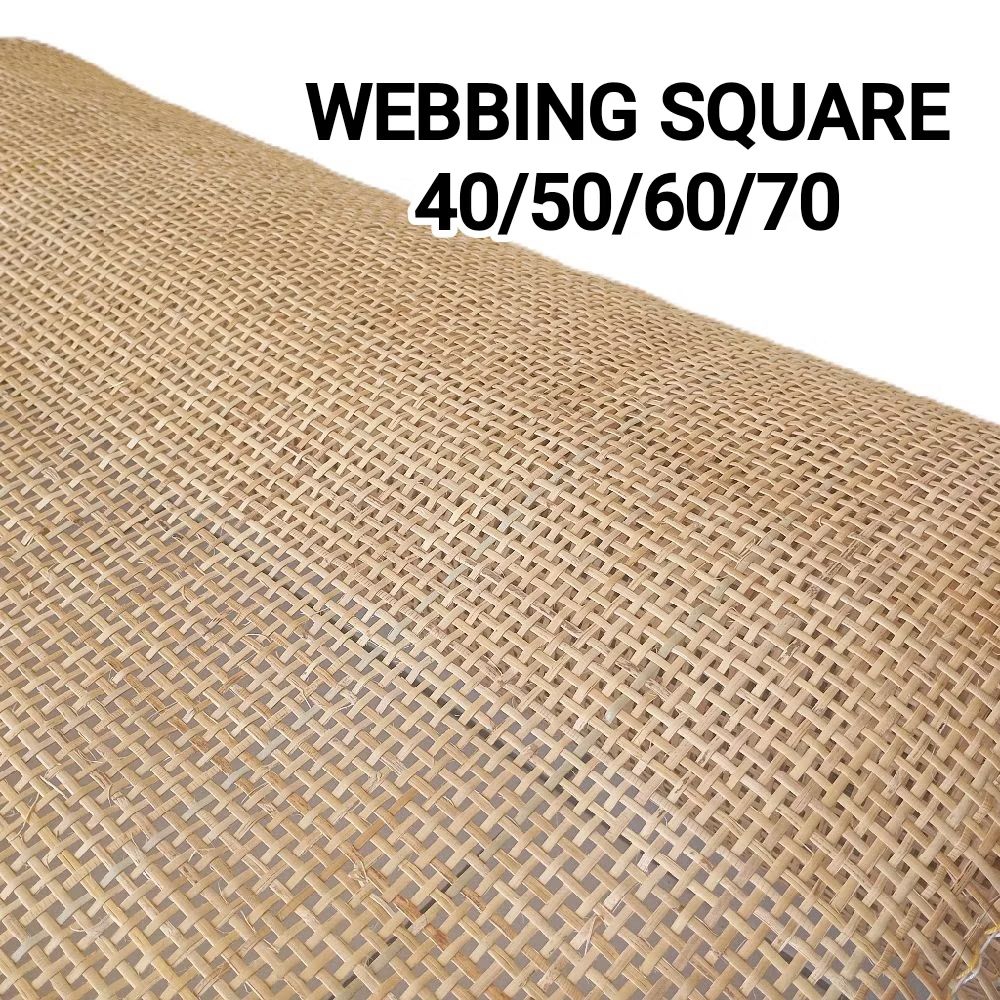 สายรัดหวายสี่เหลี่ยมธรรมชาติ 30/40/50/60/70 ซม. – สายรัดอ้อยหวายสําหรับตู้เก้าอี้และงานฝีมือ