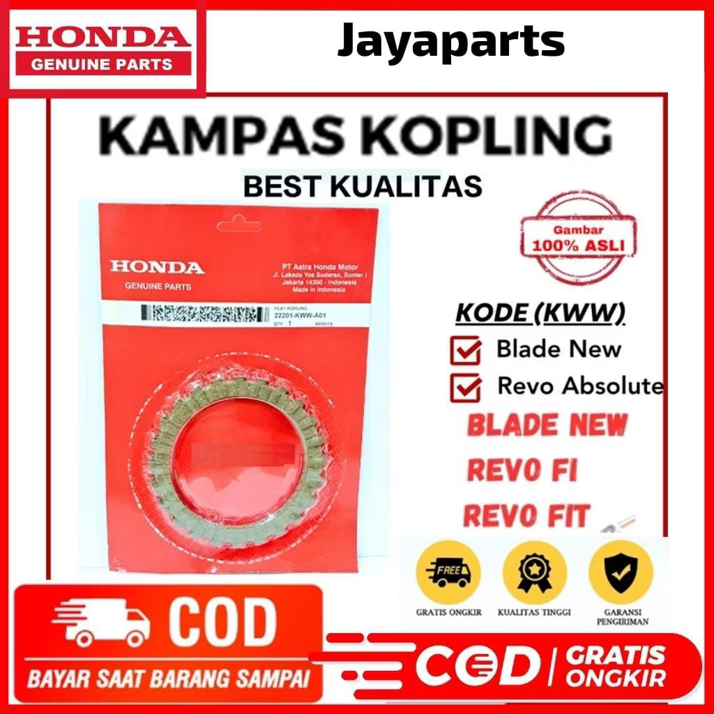 จานคลัทช์/จานคลัทช์ REVO ABSOLUTE 110 FI TRVO FIT NEW BLADE NEW KWW 22201-741KWW