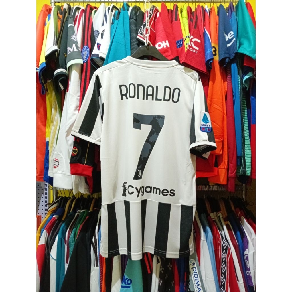 GO JUV 2021 2022 เสื้อฟุตบอล RONALDO 7