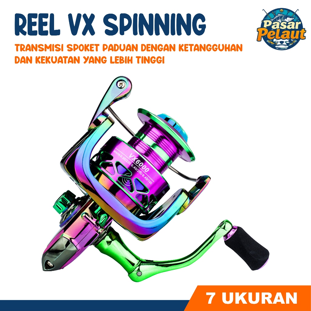 SAILOR ตลาดรอกตกปลา VX1000-7000 รอกตกปลาที่แข็งแกร่งรอกตกปลาทะเลลากตกปลา VX Reel