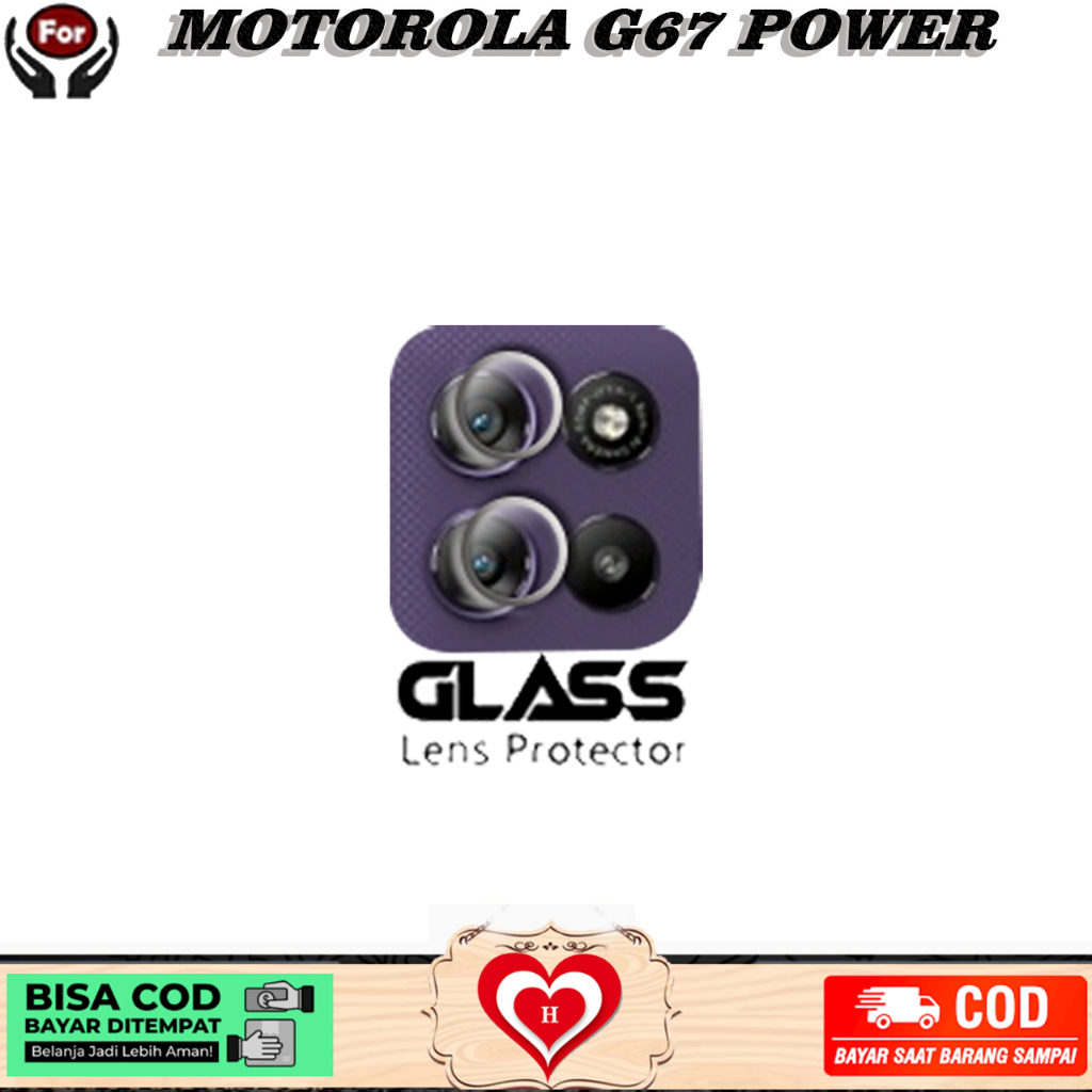 TEMPERED GLASS CAMERA MOTOROLA MOTO G67 G57 POWER SCREEN PROTECTOR