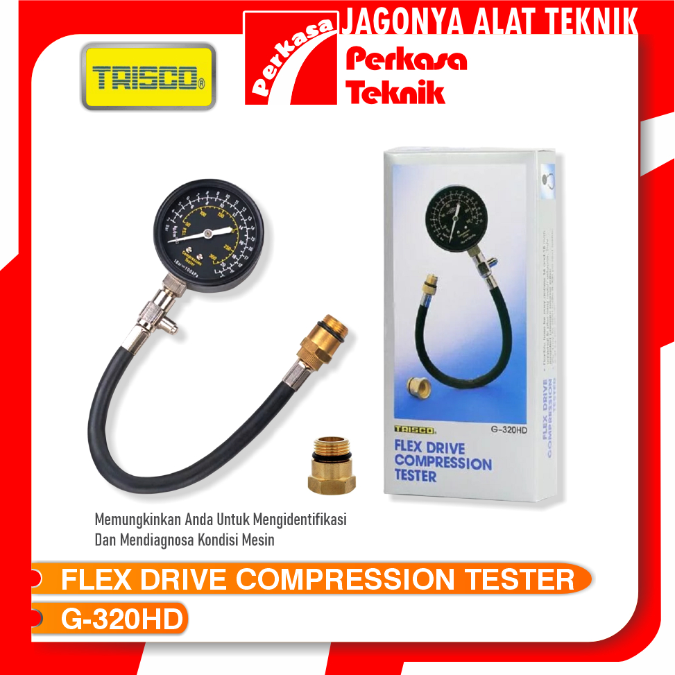 MESIN TRISCOG320HD Flex Drive Compression Tester G-320HD