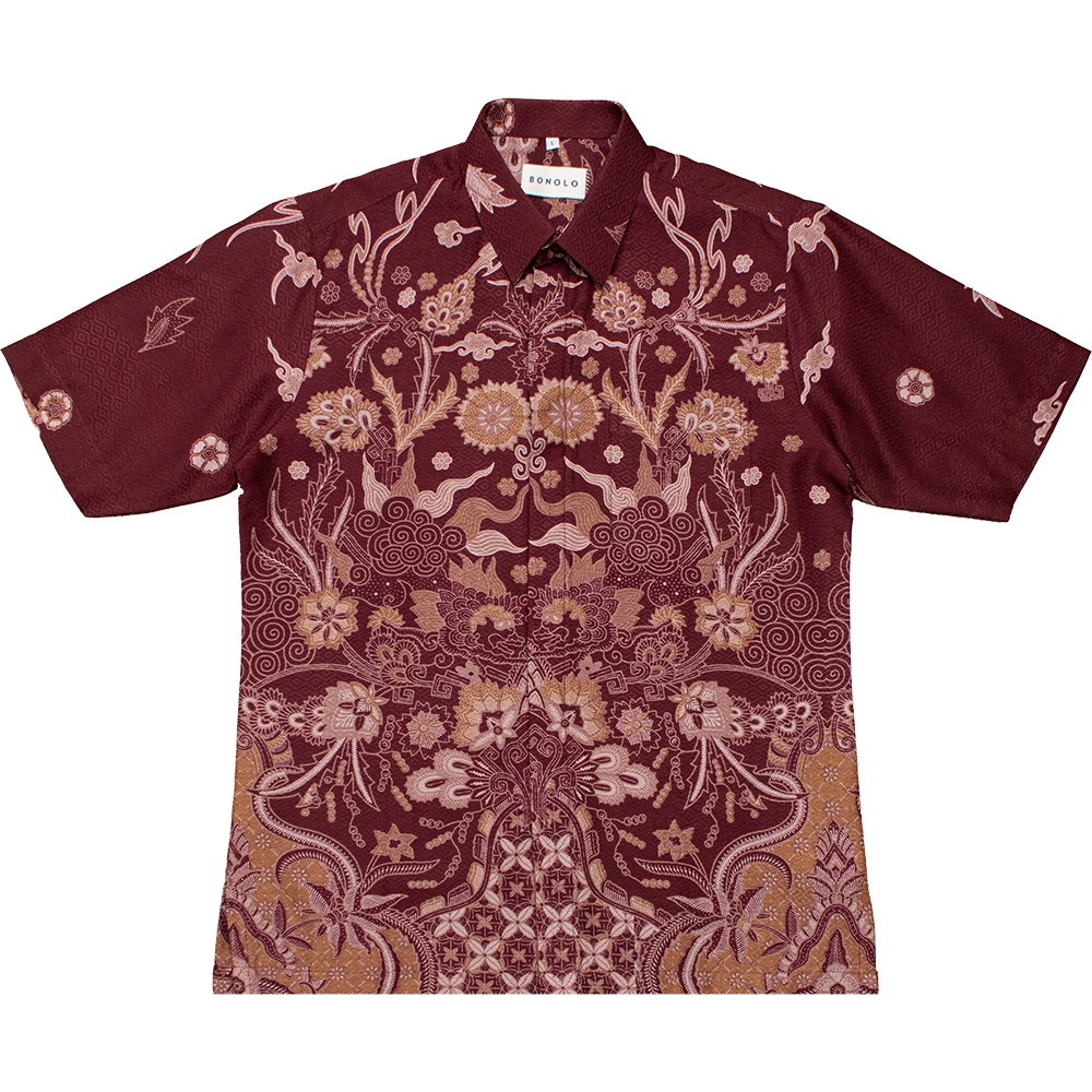 KEMEJA Marni - เสื้อเชิ้ตผ้าบาติกแขนสั้น Bonolo