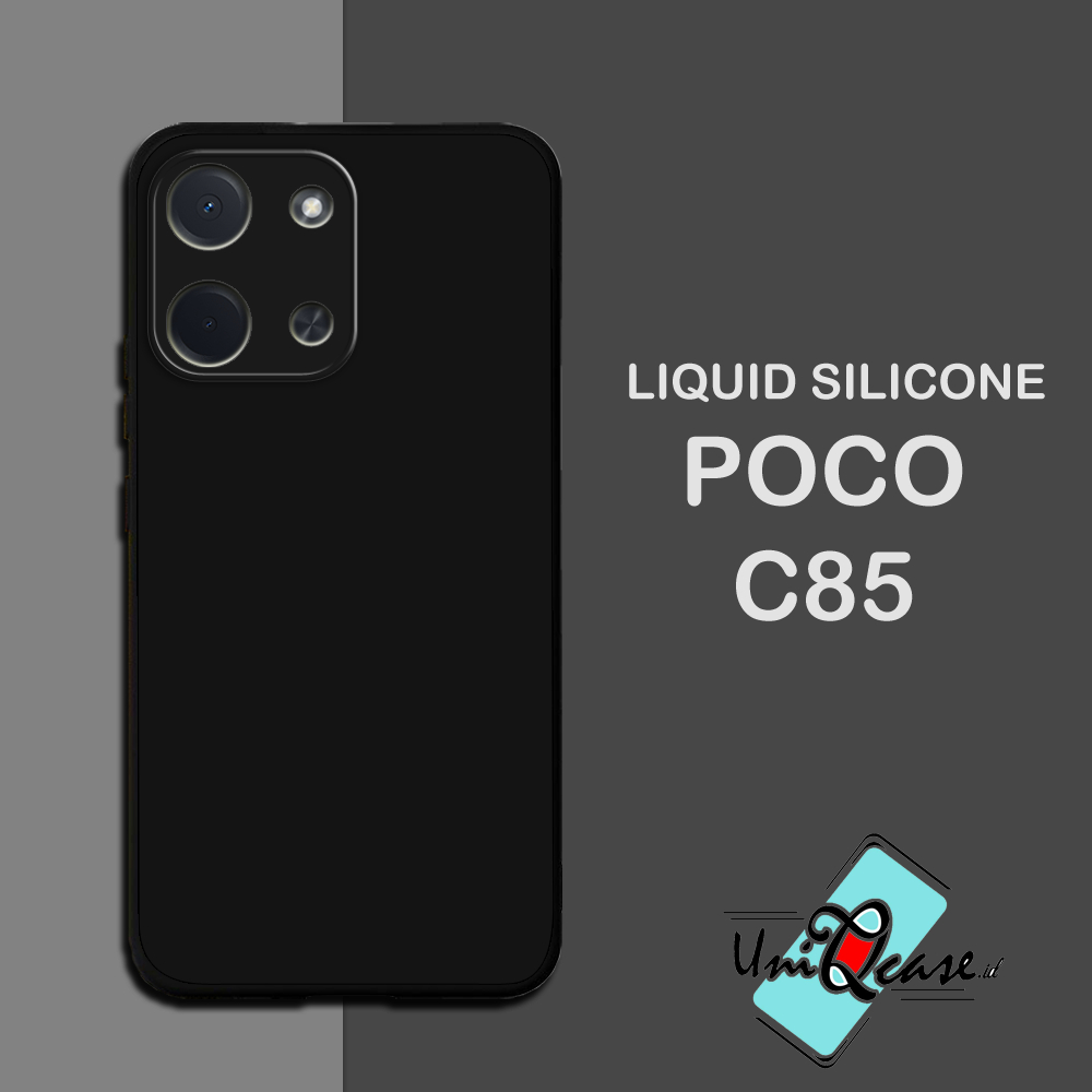 Softcase Macaron Polos POCO C85 - ขอบสี่เหลี่ยม - Case Polos For POCO C85 - Softcase Macaron POCO C8