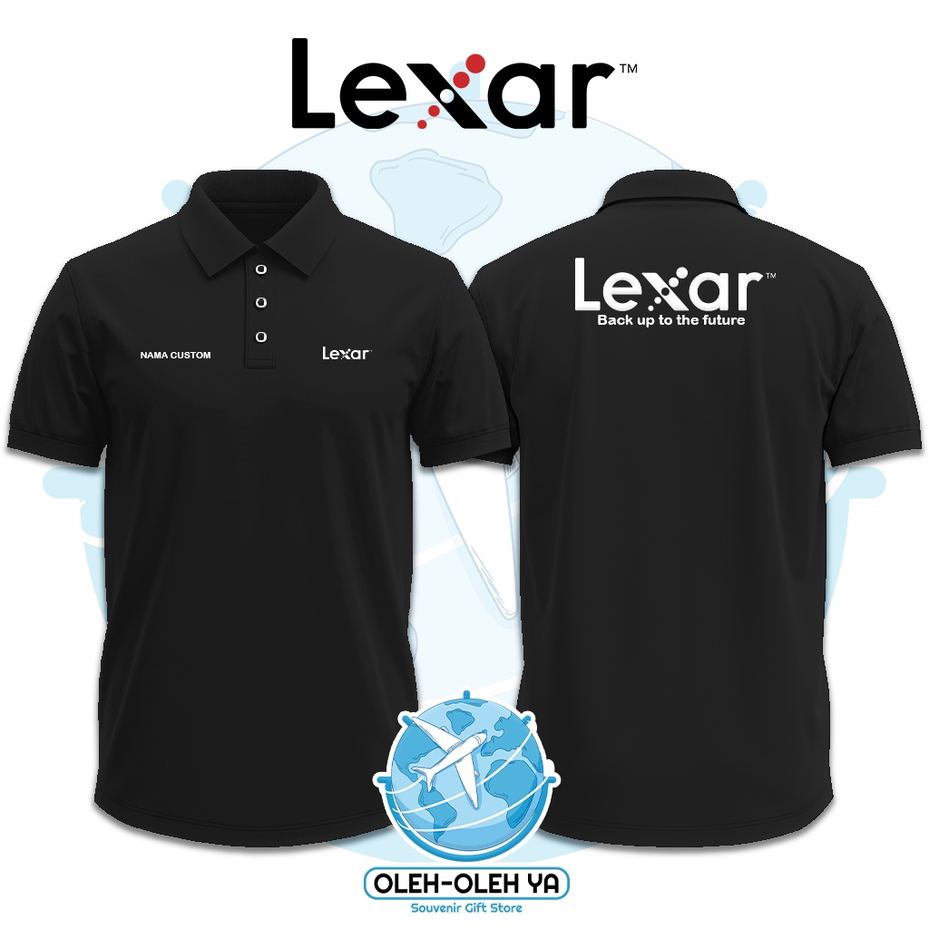 ของที่ระลึก Yes Wangki เสื้อโปโลคอปก Wangki Work Shirt - Lexar Technology - DTF เย็บปักถักร้อย Scree