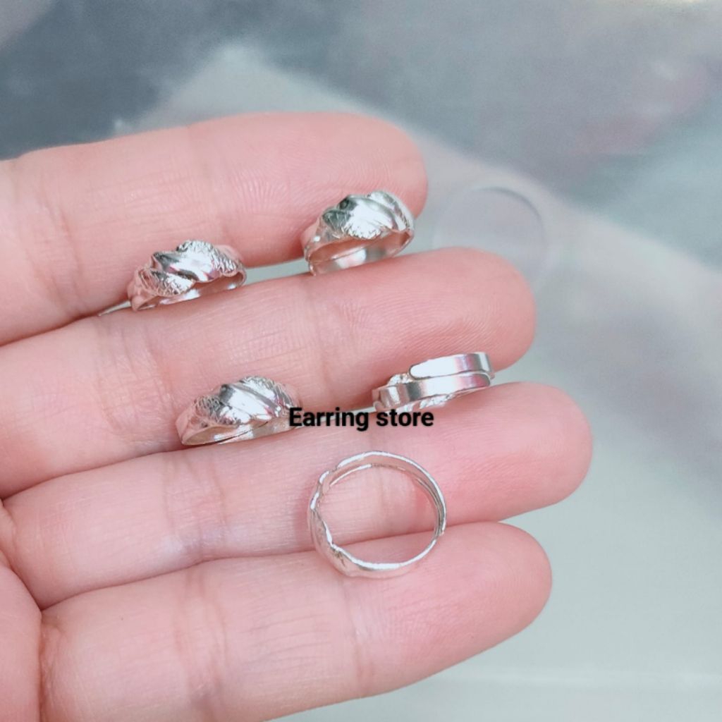 BABY & CHILDRENS RINGS 925 SILVER CARVED GOLD PLATED