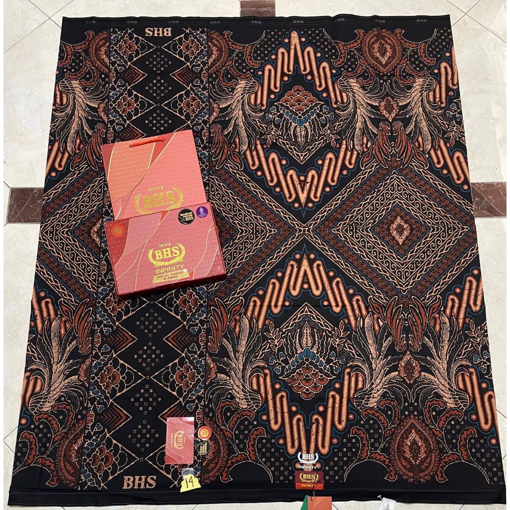 BHS Invinity CBA Gold Sarong BHS Batik Sarong