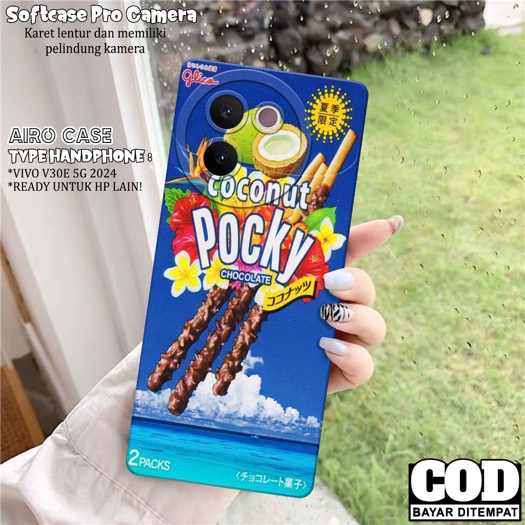 HP เคส VIVO V30E 2024 ล่าสุด - เคส VIVO V30E 2024 Softcase - เคสการ์ตูนแฟชั่น - เคส VIVO V30E 2024 -