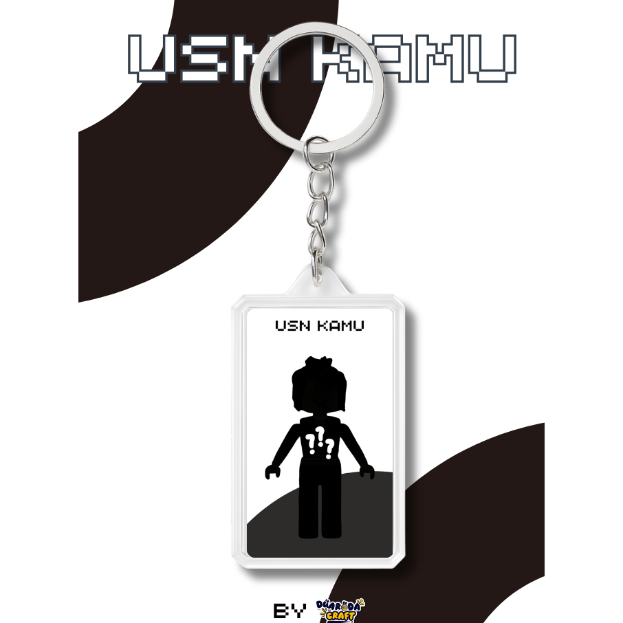 CUSTOM AVA ROBLOX KEYCHAIN/ ROBLOX KEYCHAIN/ ROBLOX KEYCHAIN