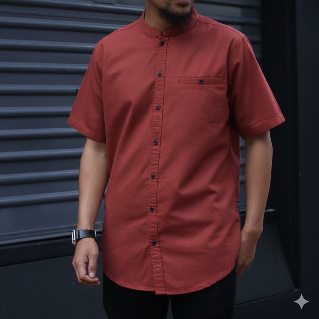 KEMEJA เสื้อเชิ้ตแขนสั้นผู้ชาย koko | เสื้อเชิ้ต Jaguar Short Sleeve Koko