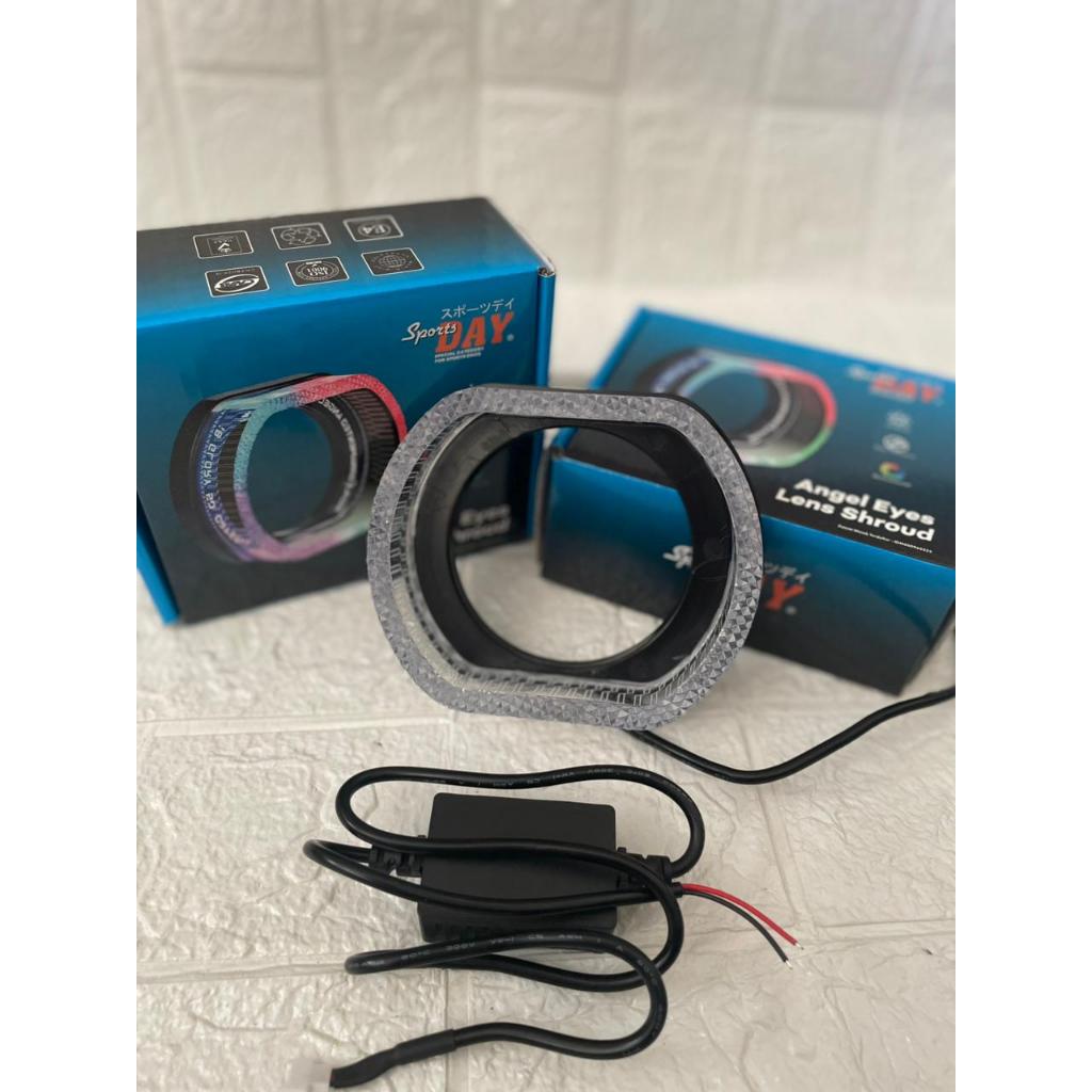 5D GLORY 3 INCH ACRYLIC SHROUD WRGB ANDROID IOS OVAL APP คอนโทรลเลอร์