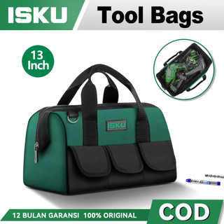 ISKU Tool Bags/Tas Perkakas 13/16/18 inch Bahan Kain Oxford Multifungs /Alat Perkakas