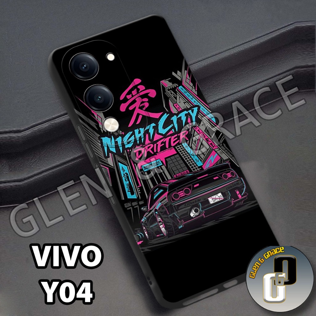 HP G48 - softcase procamera vivo y04 - เคสแฟชั่น vivo y04s ใหม่ล่าสุด วัสดุยาง - เคสป้องกัน - - โทรศ