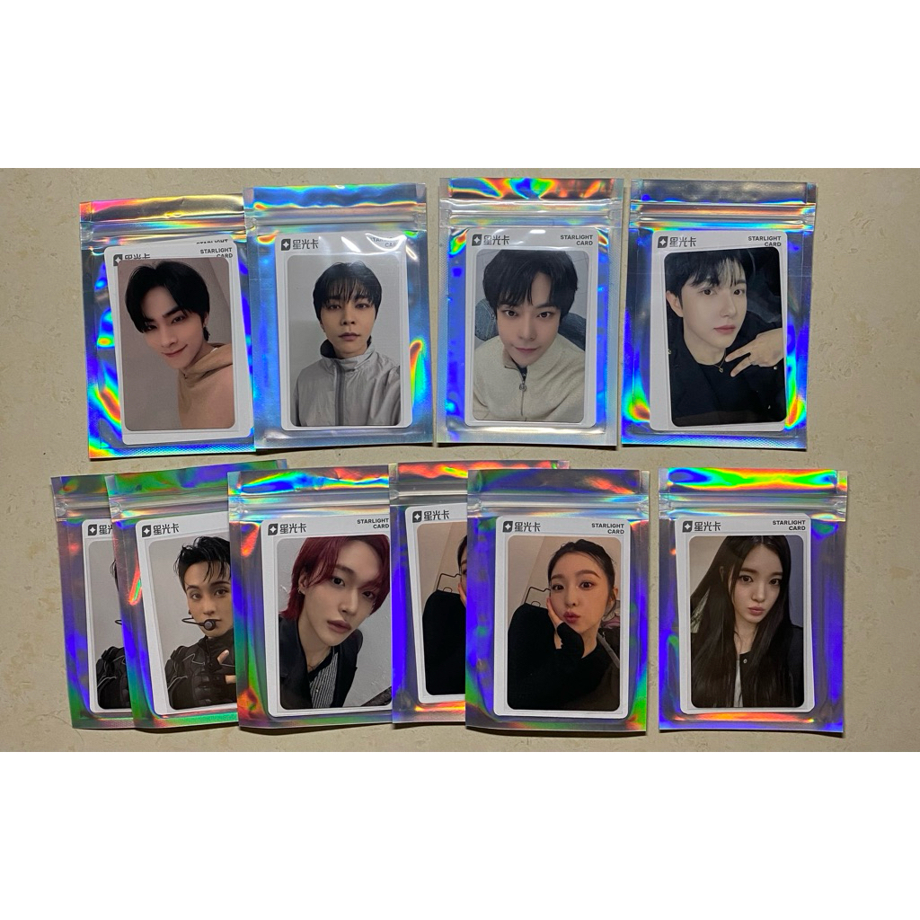 SMTOWN 2025 QQ PHOTCARD POB OFFICIAL HEART2HEART H2H YUHA YEON IAN RED VELVET IRENE WAYV XIAOJUN RIZ