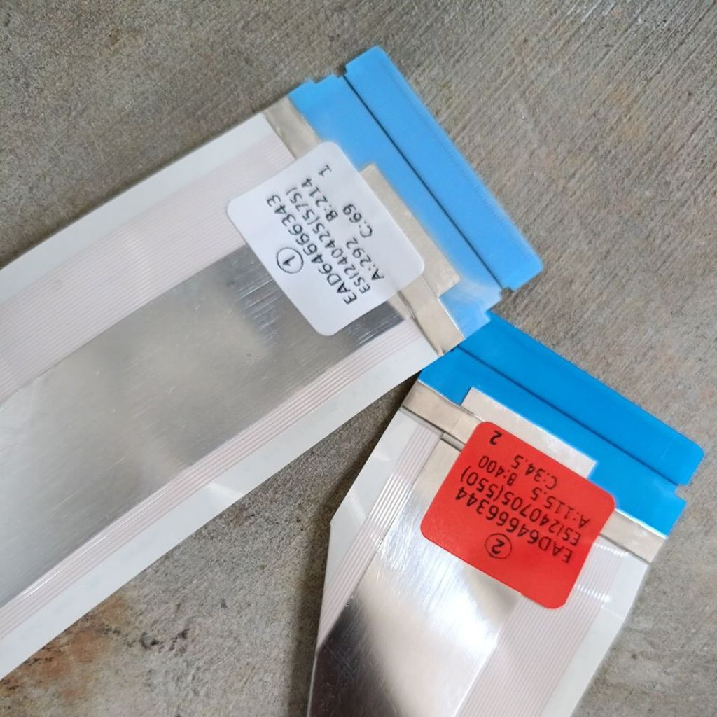 Lvds สายยืดหยุ่นทีวี Led LG 55QNED80TSA เดิม 55qned