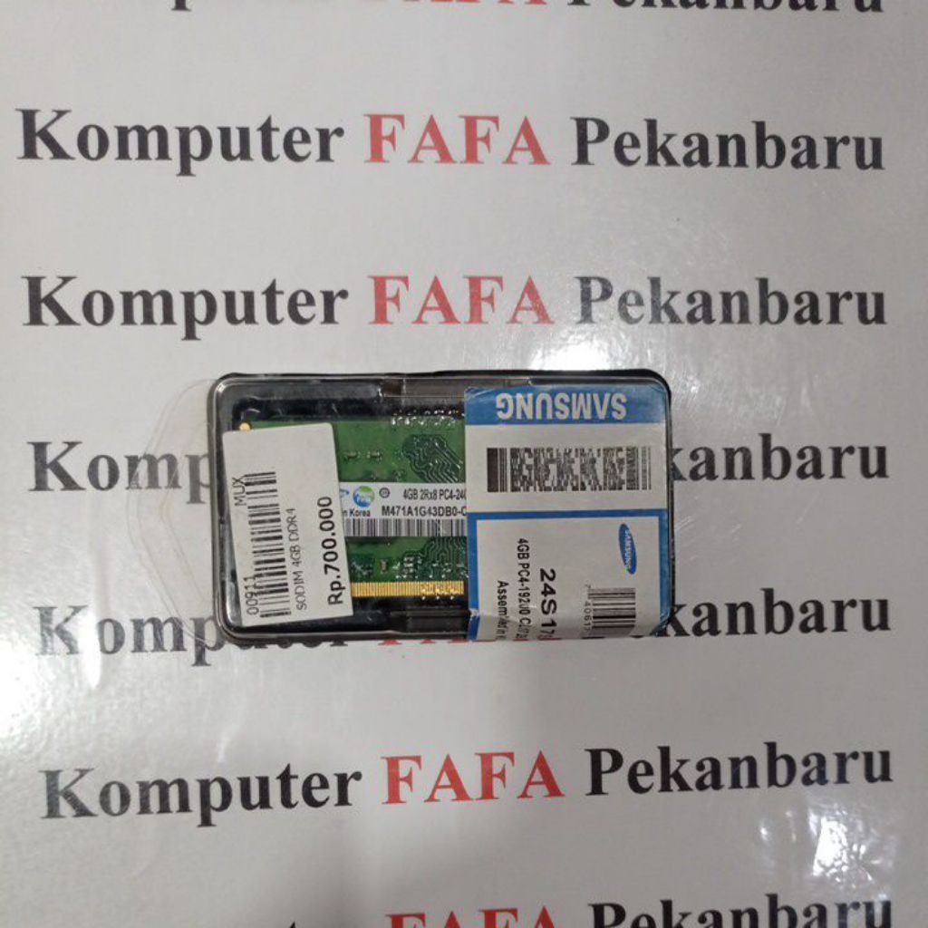 หน่วยความจํา / Ram Laptop (Sodim) 4gb PC4 2400T DDR4 Samsung