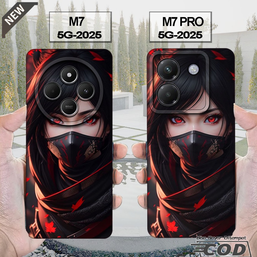 เคส Xiaomi POCO M7 2025 - Xiaomi POCO M7 PRO 2025 _เคสซิลิโคนสีดําใสสุดเท่ softcase
