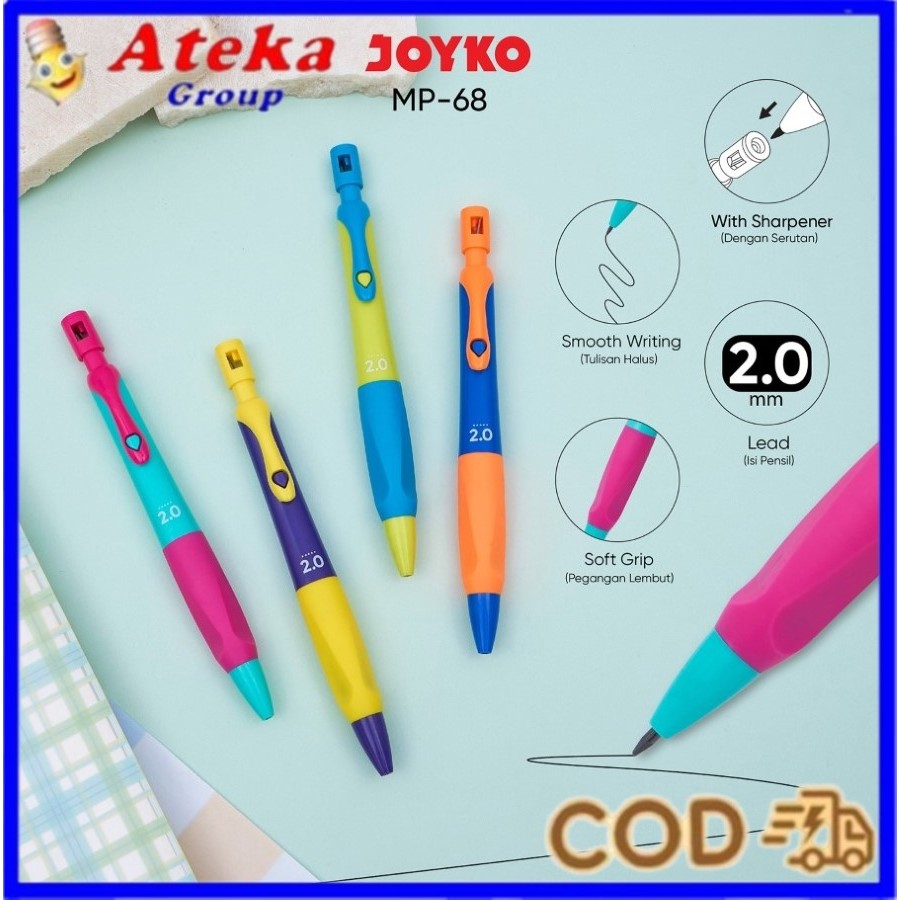 [PCS] JOYKO MECHANICAL PENCIL MP-68 2.0MM MECHANICAL PENCIL
