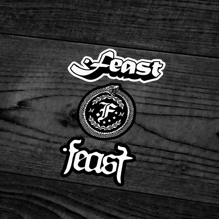 FEAST - สติ๊กเกอร์วง FEAST (BOTTLEG)