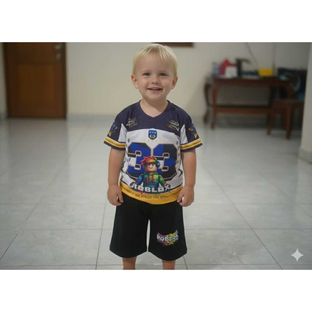 JERSEY/JERSEY SET สําหรับเด็ก/สาว/ ROBLOX DJ PICTURE