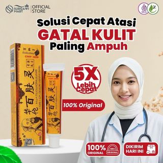 SALEP CAP ORANG TUA HUATUOBAIFULING SALEP GATAL KULIT KURAP JAMUR ALERGI KULIT ORIGINAL