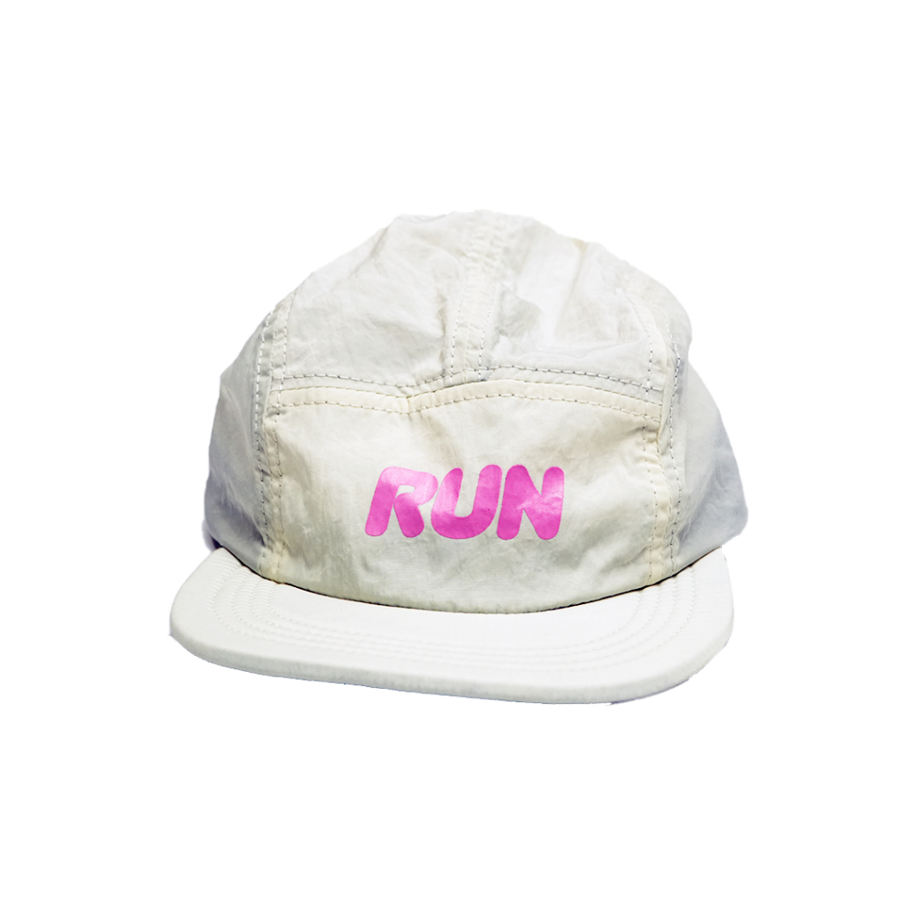 หมวกวิ่ง RAPTOR V2 สีขาว