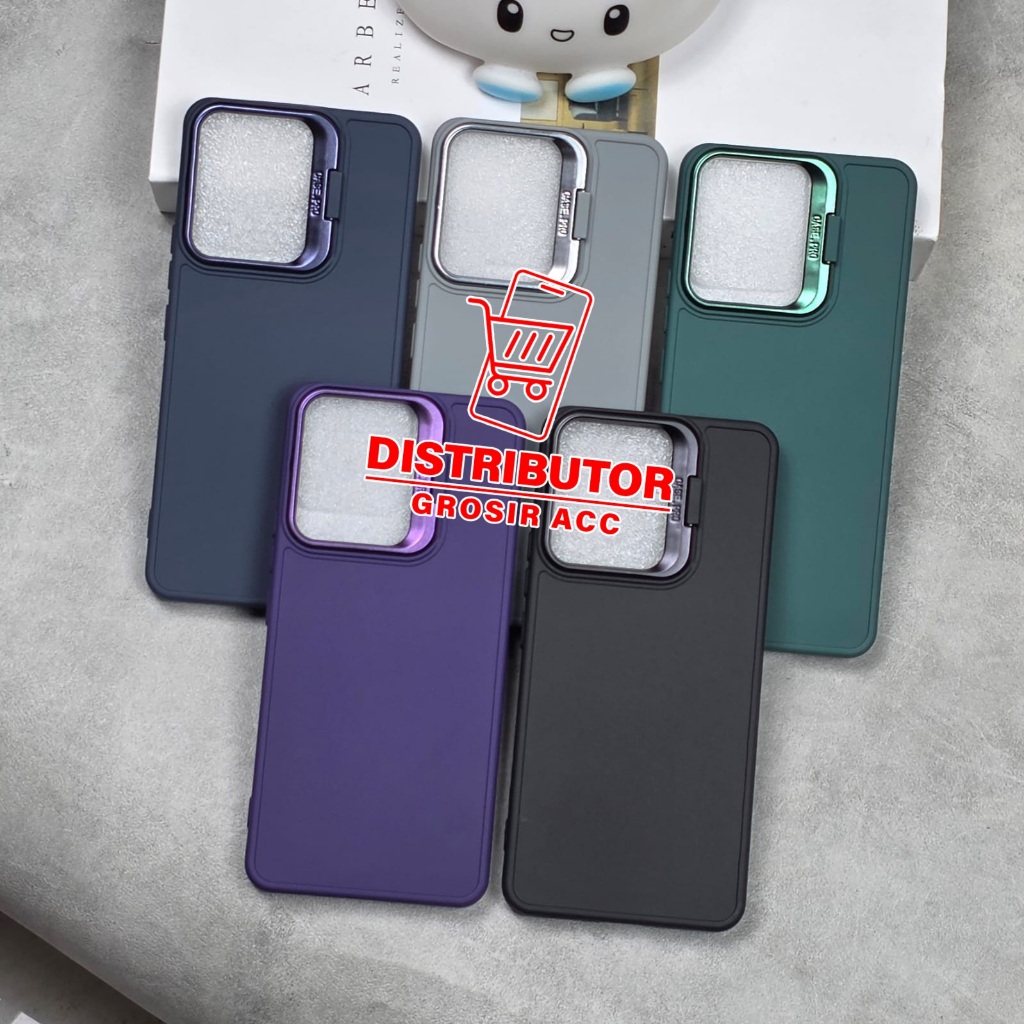 IQOO Z10R CASE MACAROON STAND เคสกล้อง KICKSTAND กล้อง IQOO Z10R