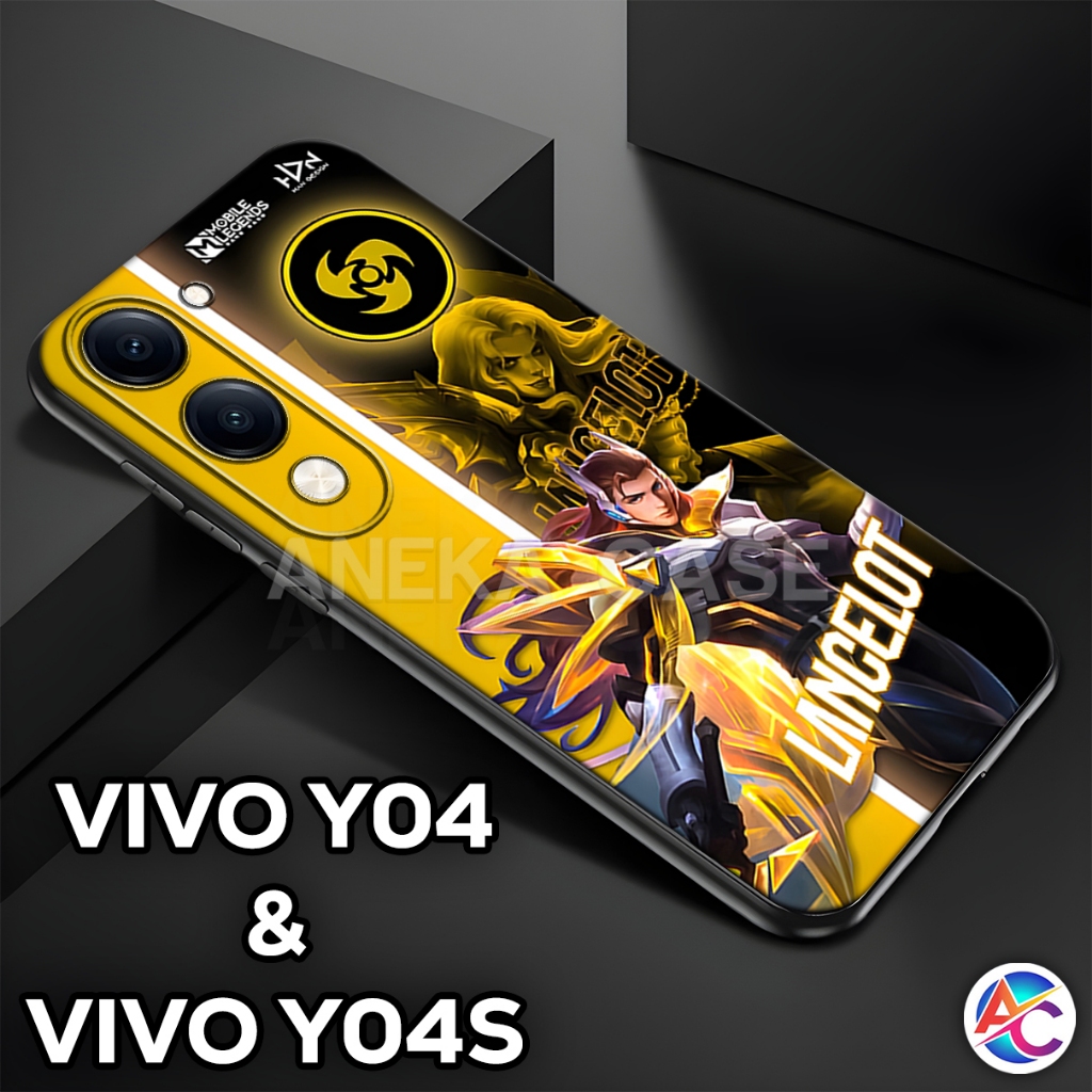 HP AC21/เคสโทรศัพท์ VIVO Y04 ล่าสุด, Y04S 2025/Procamera Softcase ทําจากยางยืดหยุ่น/ปลอกโทรศัพท์/อุป
