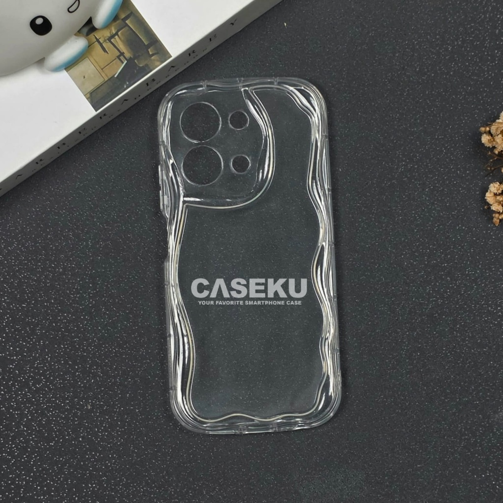 Poco C85 Case Clear Wave Softcase Poco C85