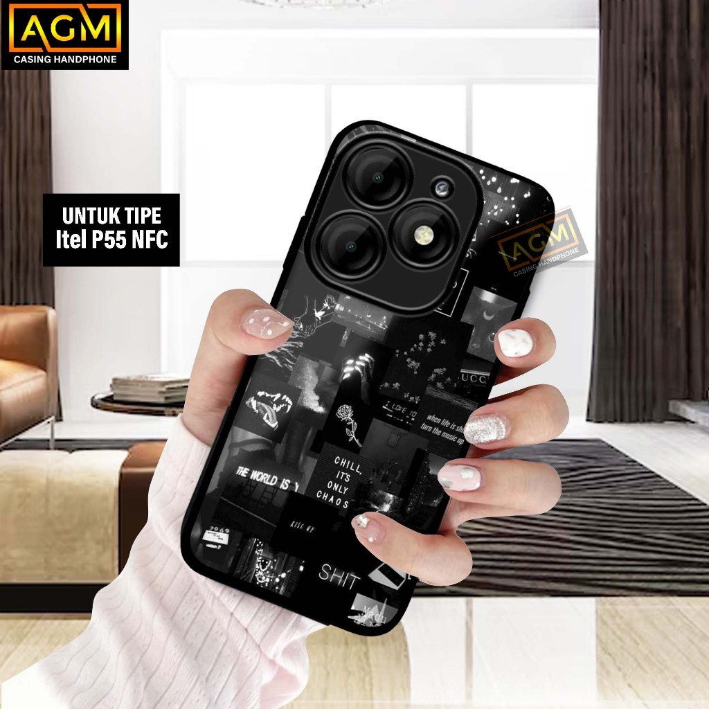 Softcase itel P55 NFC 4G ล่าสุด - เคสใหม่ Full Body / Full Cover เคส Hp itel Vision P55 NFC 4G (AEST