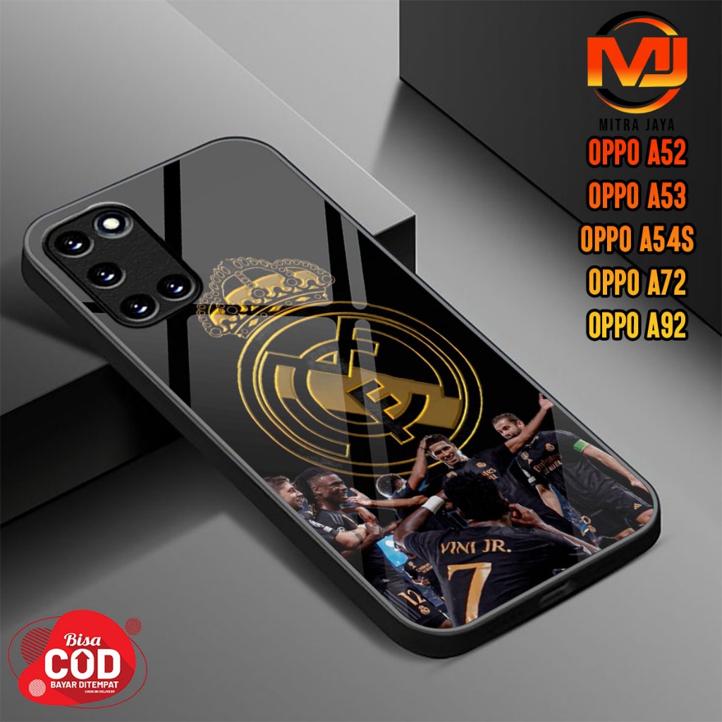 OPPO A52 / A53 / A54S / A72 / A92 Case - Mitra Jaya - Fashion Case Club Bola Casing Hp Case Softcase