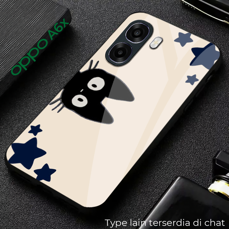 เคสโทรศัพท์ Oppo A6X ล่าสุดของ HP, Softcase, กระจกเคลือบเงา, กันกระแทก, วัสดุซิลิคอน, พร้อมการป้องกั