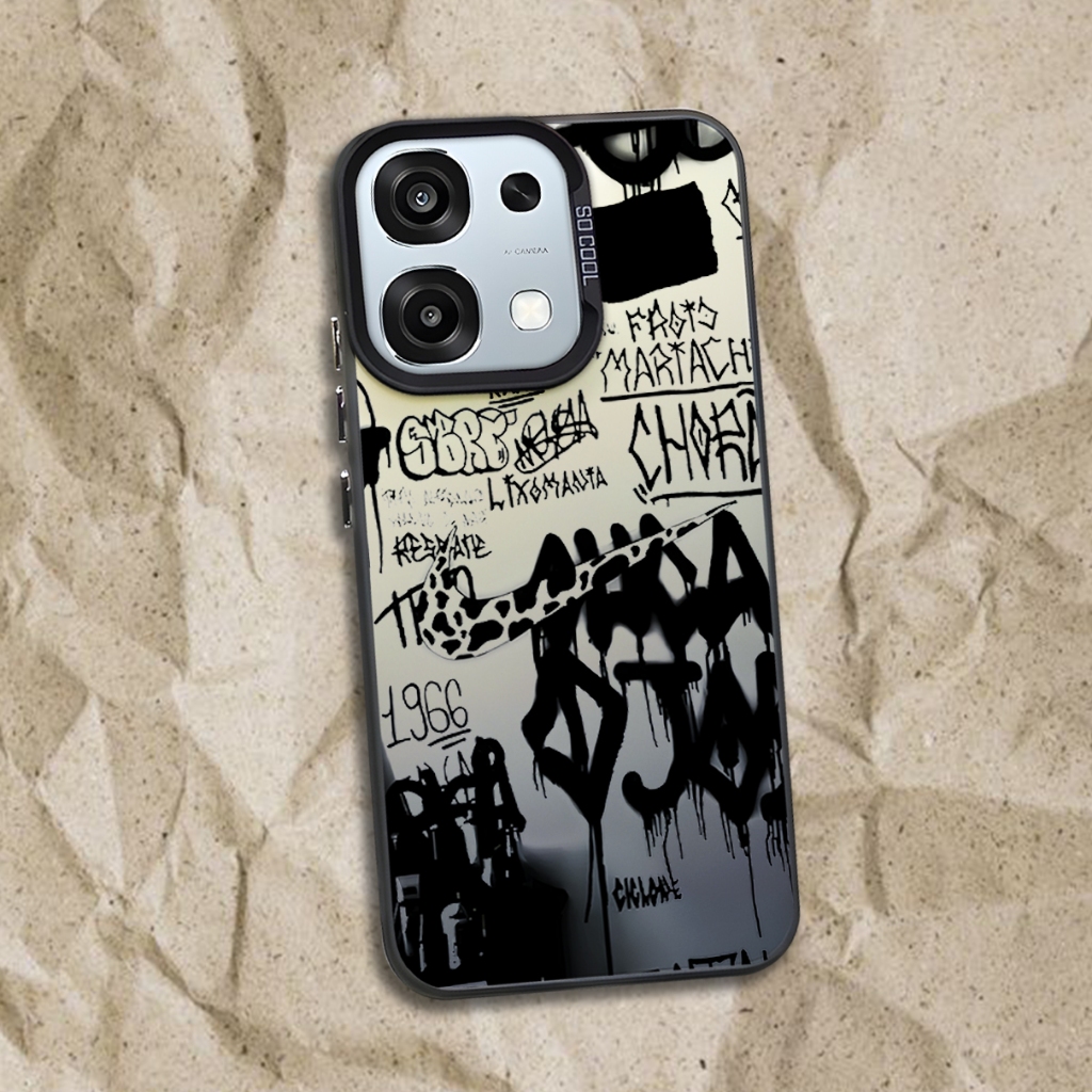 RN57 Sport Case Oppo A6 Pro ฮาร์ดบอร์ดขอบนุ่ม