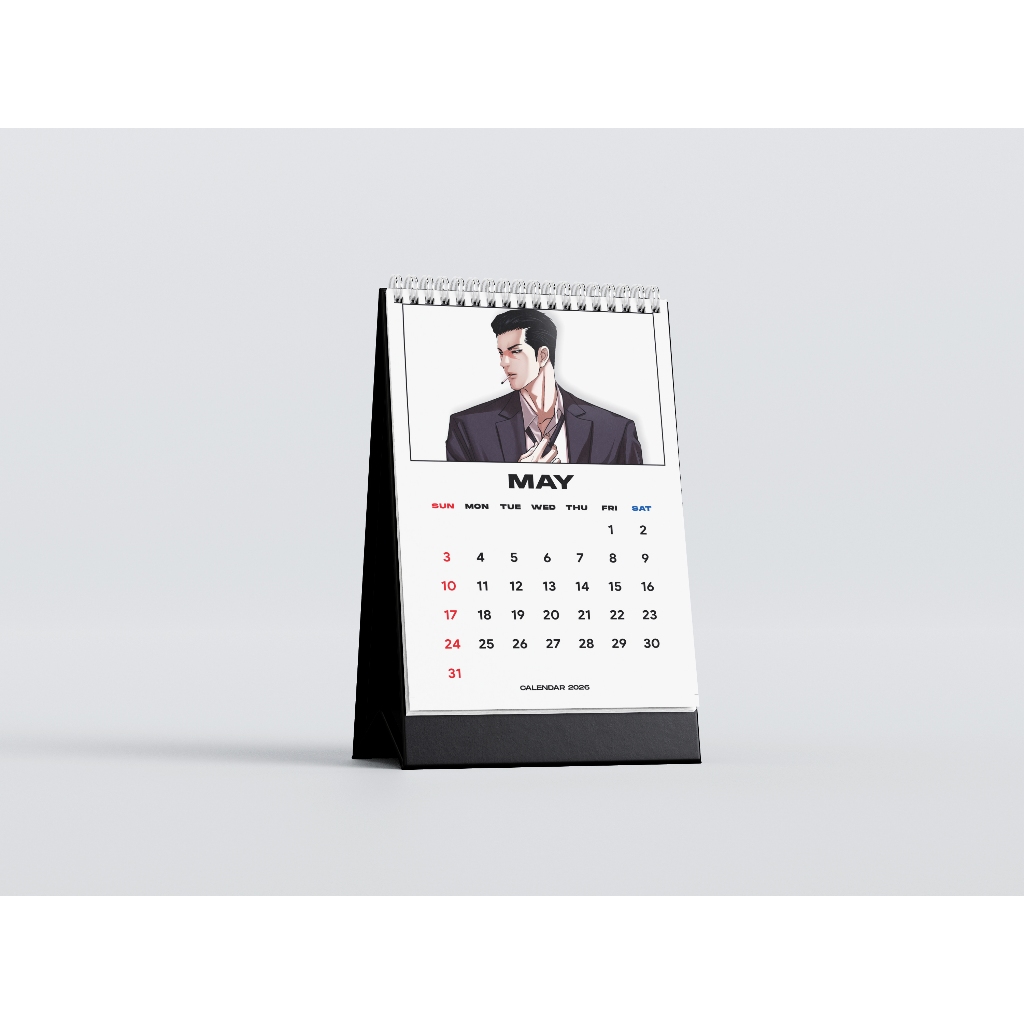 ปฏิทินตั้งโต๊ะ 2026 Manhwa Lookism / ปฏิทิน 2026 Manhwa Lookism