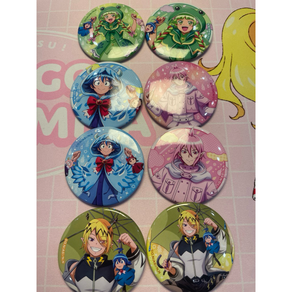 ยินดีต้อนรับสู่โรงเรียนปีศาจ! อิรุมะคุง นิrimashita! Iruma Kun Character Badge Pin Iruma Clara Alice