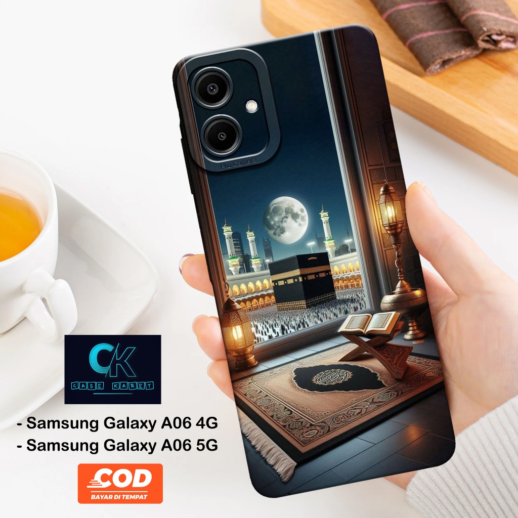 HP เคส Samsung Galaxy A06 4G / A06 5G ล่าสุด - เคสแฟชั่น MUSLIM - เคสยาง - เคส Samsung A06 4G / A06 