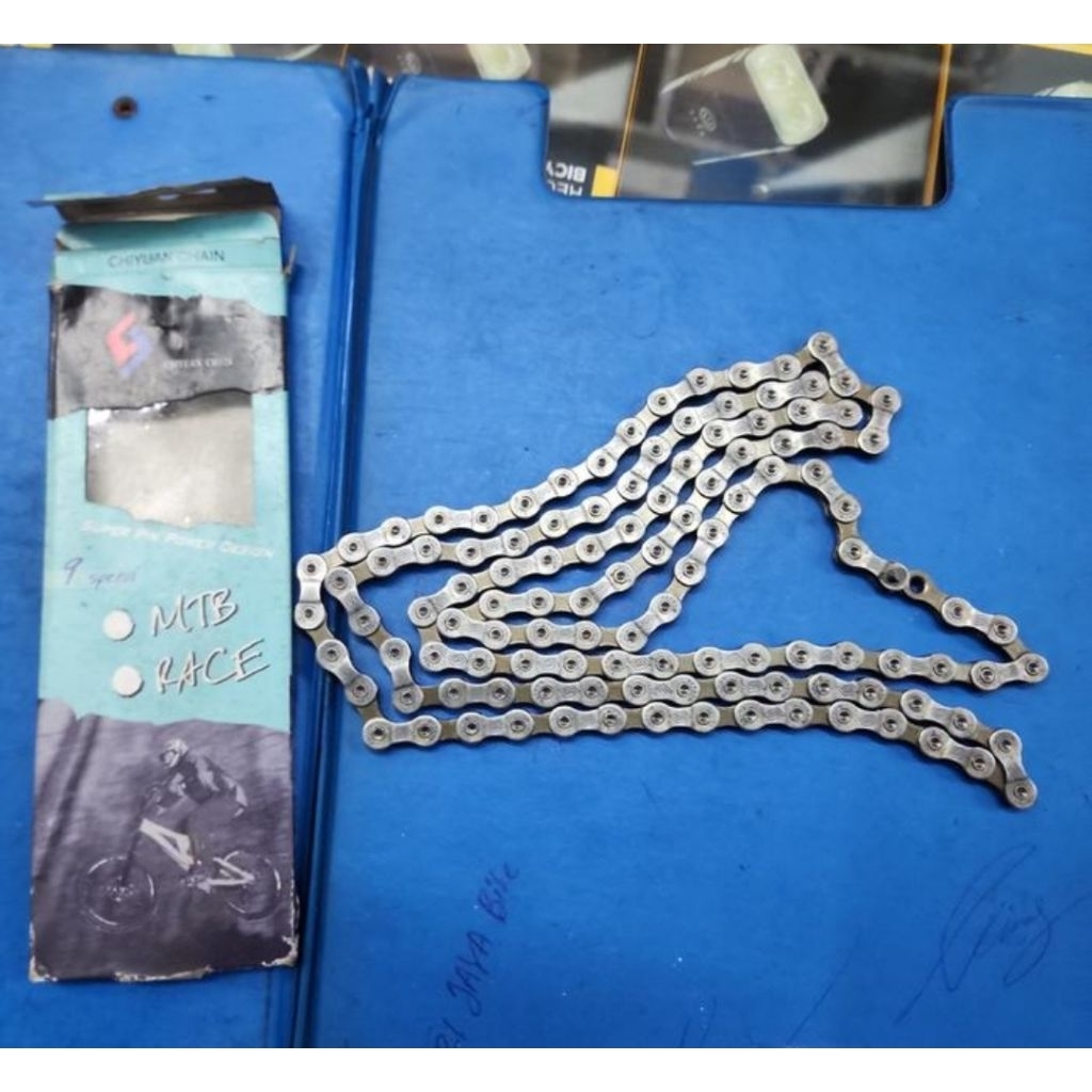 Taya chiyuan เงิน 9 สปีด Chain 3 x 9 สปีด