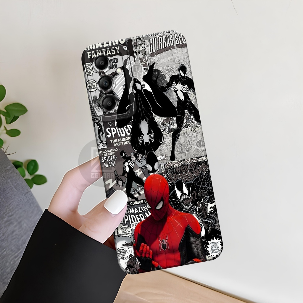 เคส HP Samsung Galaxy A14 4G - เคสแฟชั่น Spiderman - เคส Samsung A14 4G - Samsung Galaxy A14 4G Soft