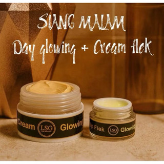 LSG Cream Siang Malam Salep + Suncreen Cream Siang Flek Lsg
