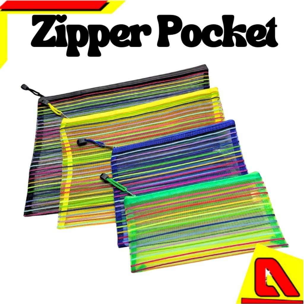 ZUPPER NET V ONE ZIPPER SIZE F4, A4, A6 V ONE