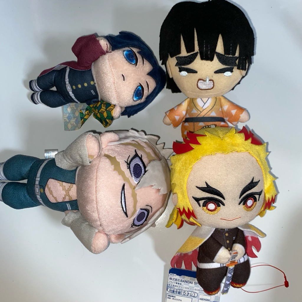 Demon Slayer Kimetsu No Yaiba Plushie ตุ๊กตาอนิเมะ Sanemi Zenitsu Rogoku Giyu