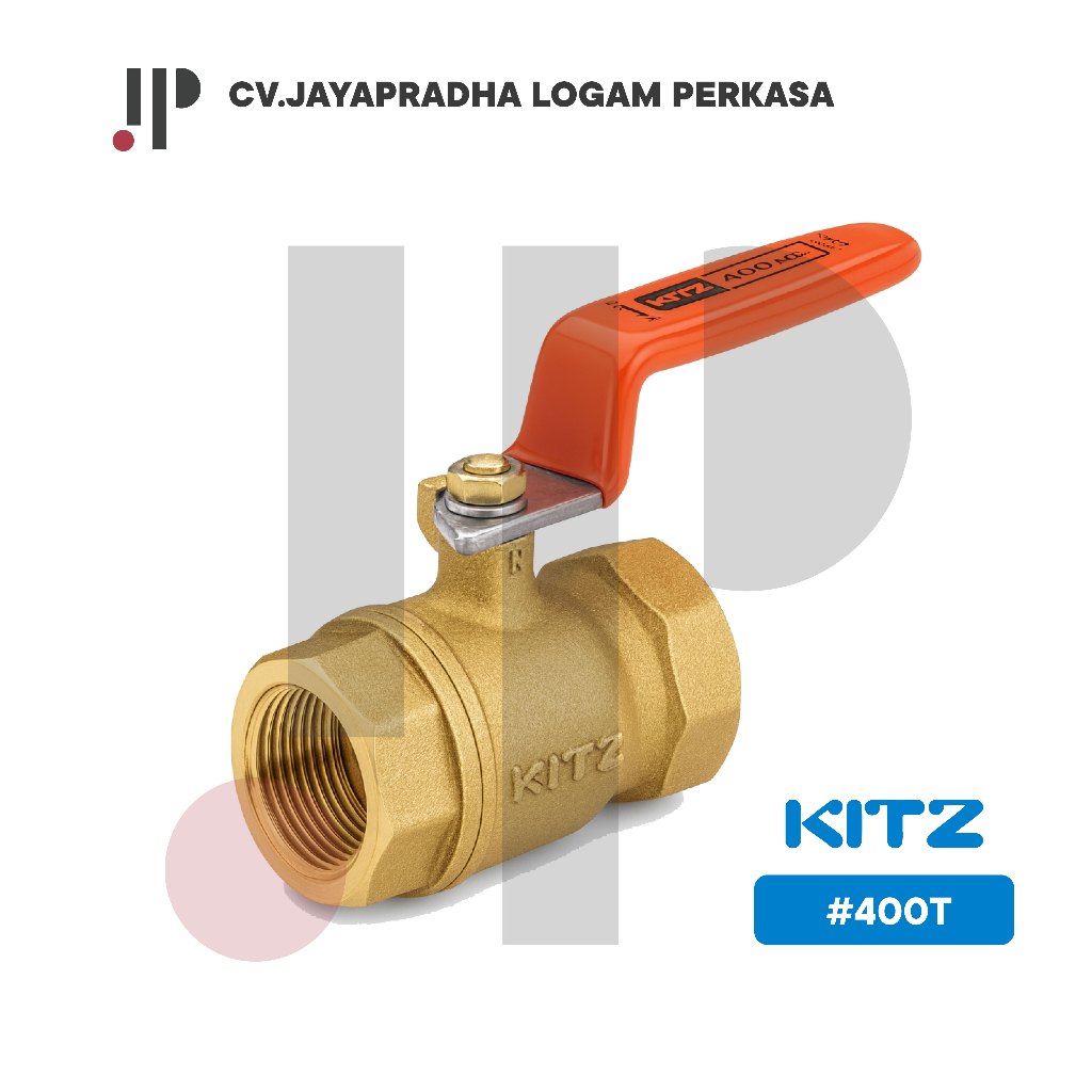 KITZ บอลวาล์ว 1/2 นิ้วทองเหลือง 400 WOG