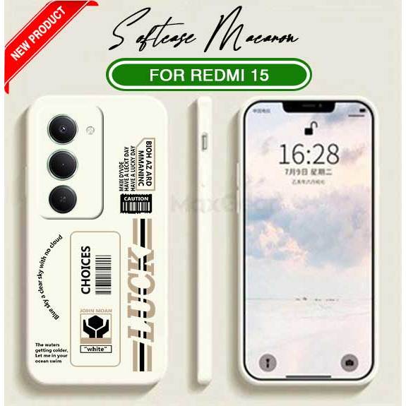 [UV36] Softcase Square Luck For REDMI 15 - CASE - CUTE CASE