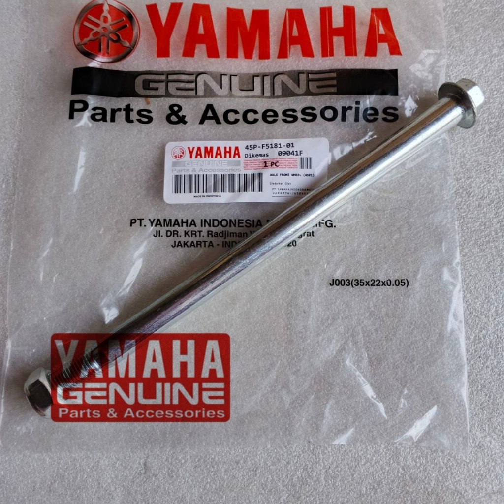ด้านหน้า AXLE 45P BYSON ORIGINAL YAMAHA