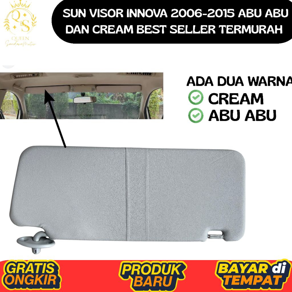 ที่บังแดด Innova Fortuner 2005-2015 ของแท้