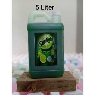 SABUN CUCI PIRING 5 LITER JERUK NIPIS, BERSIH DAN KESET (POLOS ) non stiker